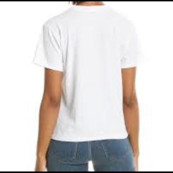 Wildfox Rainbow Coast Keke Clean White SZ S Beach Tropical Palm Tree Love Pride - Picture 3 of 7